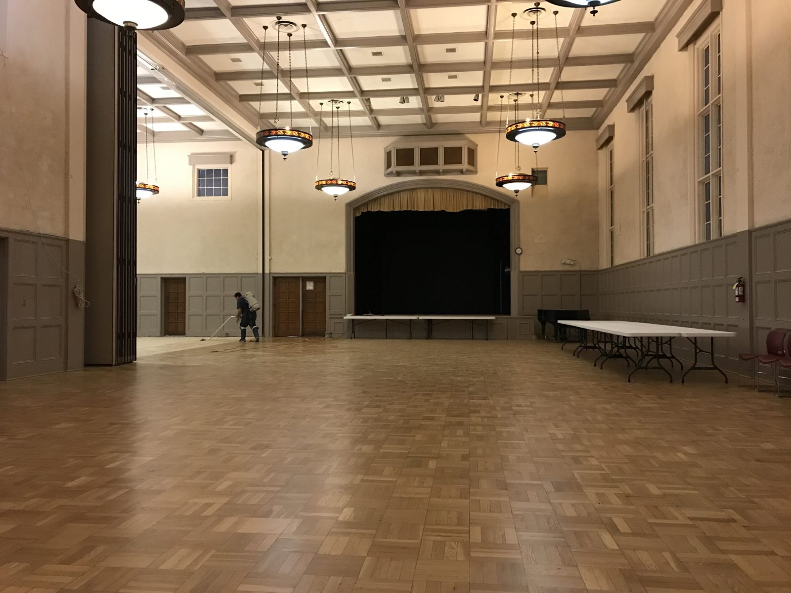 Hardwood floor refinishing Pasadena